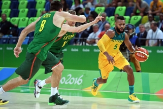 Lietuva pasirodymą Rio baigė beviltišku pralaimėjimu australams